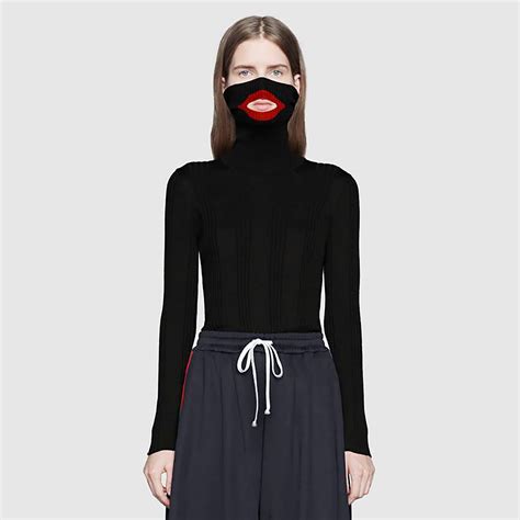 gucci balaclava sweater white|Gucci 890 sweater controversy.